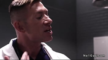 Gay football players anal with doctor in locker room