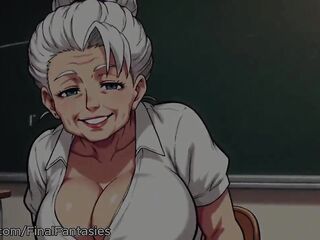 Nasty Cleavage Teachers Tease