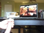 Cumshot #2 over kimmys feet , stamina test request by @kimmysfeet