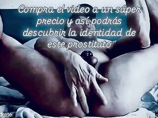 Jackal, a boy prostitute from the bars of Glorieta Insurgentes in Mexico Town, makes a homo episode as a faggot slut in a chastity cage.
