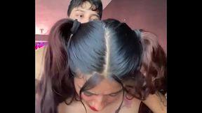 Cuando me ayuda hacer limpieza ?  le doy permiso que me coja por atras