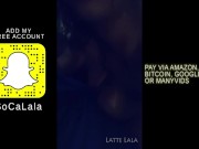 Latte Lala - Premium Snapchat (Teaser)
