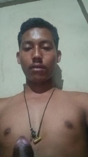 Hot boy masturbating