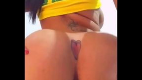 Angel lima mostrando a buceta na copa do mundo