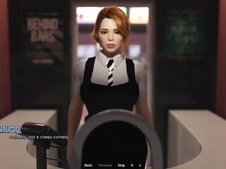 Horny Stepsister Giving Me Blow job sex During the time that Watching a Movie - 3D Anime Animated Porn - Life in Santa County