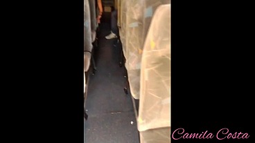 Fodendo no ônibus de excursão REAL