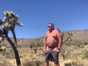 Chubby Cumming in the Joshua Trees