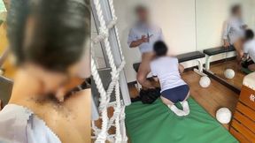 [Amateur creampie]sex with cute japanese｜Call students to the gym and cum