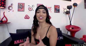 ANAL ONLY Inside Vanessa Sky's delicious butt