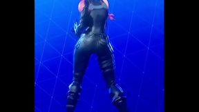 Horny Fortnite Anime Babe Dances Seductively Before Taking Dick Hard