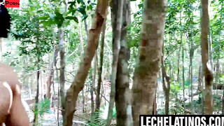 "Threesomes In The Wild #3 - Latino Hunks Share Passion"