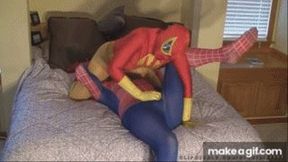 Superhero Ball Busting Compilation Part 2 - 720 standard definition Version