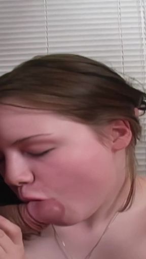 Desperate Amateurs Tatiana Kush first time on film sucking cock   Clip 1