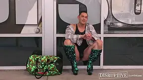 Stud Drilled In Jock Latino Threesome - Draven Navarro, Drew Hill And Johnny Hill