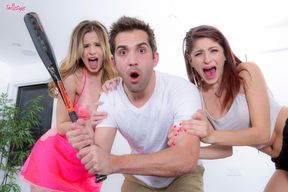 Jillian Janson and Nikki Knightly make their lover cum