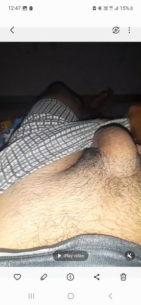 Hot boy satisfying himself in search of a Girls with his Big Thick Dick