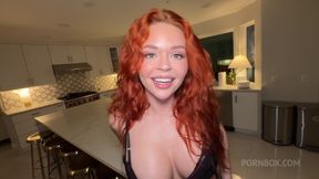 Cita con hermosa pelirroja