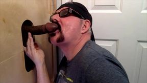 Hung Married Black Guy Gloryhole Fucks My Ass