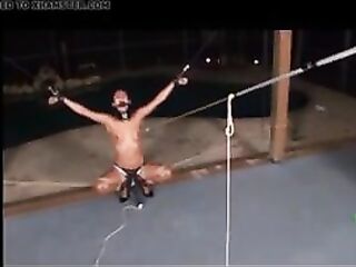 Eboby Slavery Gal in Leather Climax