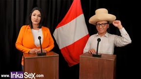 PARODY SEXUAL DEBATE - Kuleiko vs Weberto Sanchez ends up in anal fuck (GUESS WHO WON)