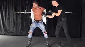 Straight Muscle - Straight Young Muscle Stud Takes Hardcore Bdsm Punishment
