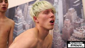 SOUTHERNSTROKES Greedy Angel Abell Takes All Of Tim Smith Raw Cock