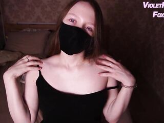 Homemade nipp shaking climax from small brunette hair