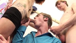 Two Gingers, One Big Dicking - A Twink Fantasy
