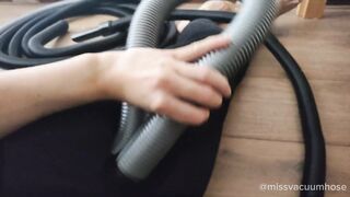 Hosing around with all my vacuum hoses!