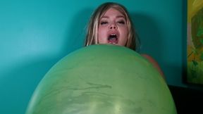 It's Not Easy Being Green: Balloon JOI 480p wmv