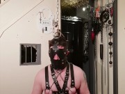 Out of chastity for a  self bondage nightmare part one  so close yet so far