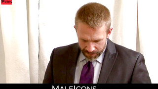 MaleIcons.com - Dirk Caber stripping down for a hot Adam Russo, fucking hard in the b