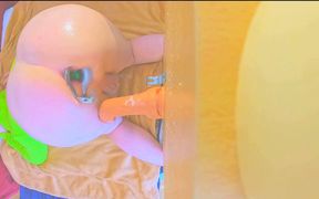Buttgum - Extreme Farting When Riding My Dildo 1