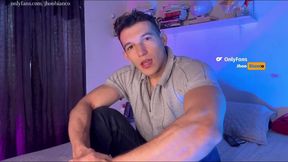 Wife gets straight fucked by huge uncut cock while husband isnt home