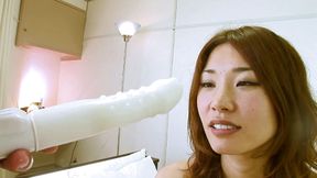 Hairy asiatic babe gets fucked in POV