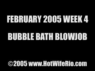 HWR, BUBBLE BATH BLOWJOB, OLDIE, 02/15/2005