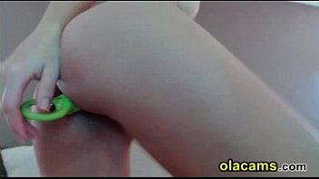 Inked brunette teen dildoing pussy webcams