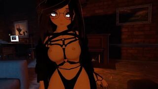 {POV} Filthy Lapdance by Kinky Animated chick (VRCHAT)