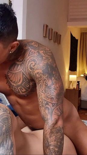 Brenno Villar and Indio Brabo, Relaxing Naked Until I Arrive