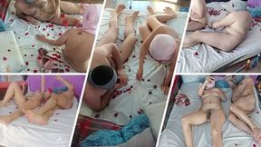 Vengo sul corpo di mia moglie  Coppia amatoriale che fa sesso sfrenato in camera da letto
