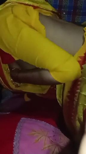First Night Sex Story of Newly Married Couples. Wife Sex with Husband with Passionate Love Enjoying 23