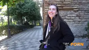 Just 18, she wants her first porno. Babe loses her virginity at PepePorn