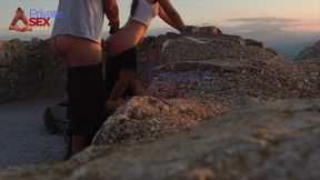 He Destroys My Ass Outdoors in a Castle Open to Visitors