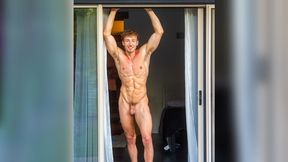 Oily Hottie Codi Tenses for a Hard Solo Cumshot - GAY XxX