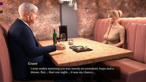 A Perfect Marriage: Old Man Is Having Dinner with Hot Married Blonde MILF - Episode 48