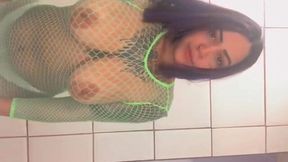 Nude Funk Dance of a Young Lady