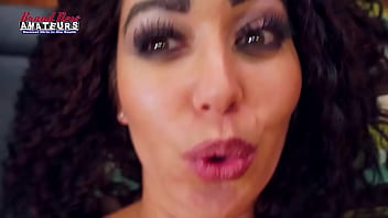 Horny Brunette Lexxie Stuffs Her Wet Twat With A Big Fucking Machine!