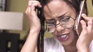 Submissived - Beauty African Queen With Locks Got Rocked And