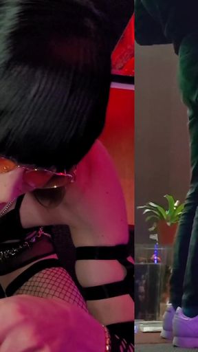 Sex Slave, Submissive in Front of a Beautiful Cock in Facefucking for the St Valentin Vanessabitchx Parischiennetrvprod⁹¹