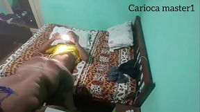 Comendo colega de trabalho no pelo